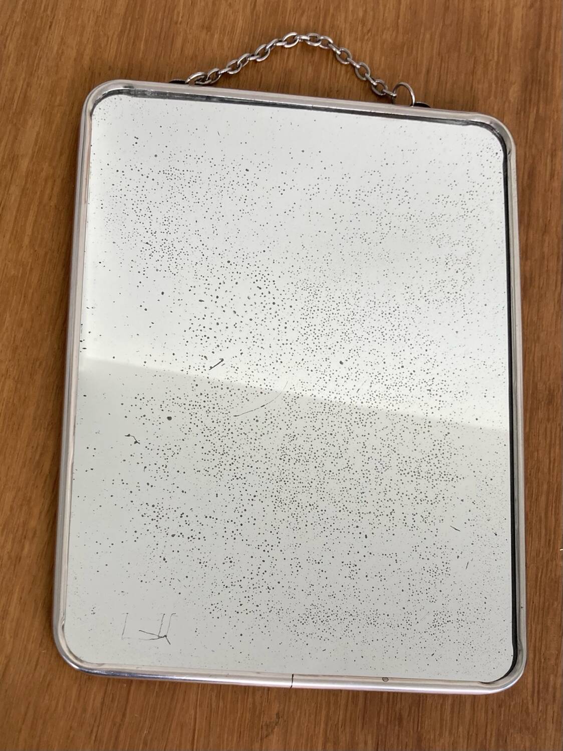 Miroir de barbier vintage 18x24cm