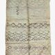 Vintage wool sheep rug - 230 x 154 cm