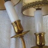 Pair of brass wall light 1920