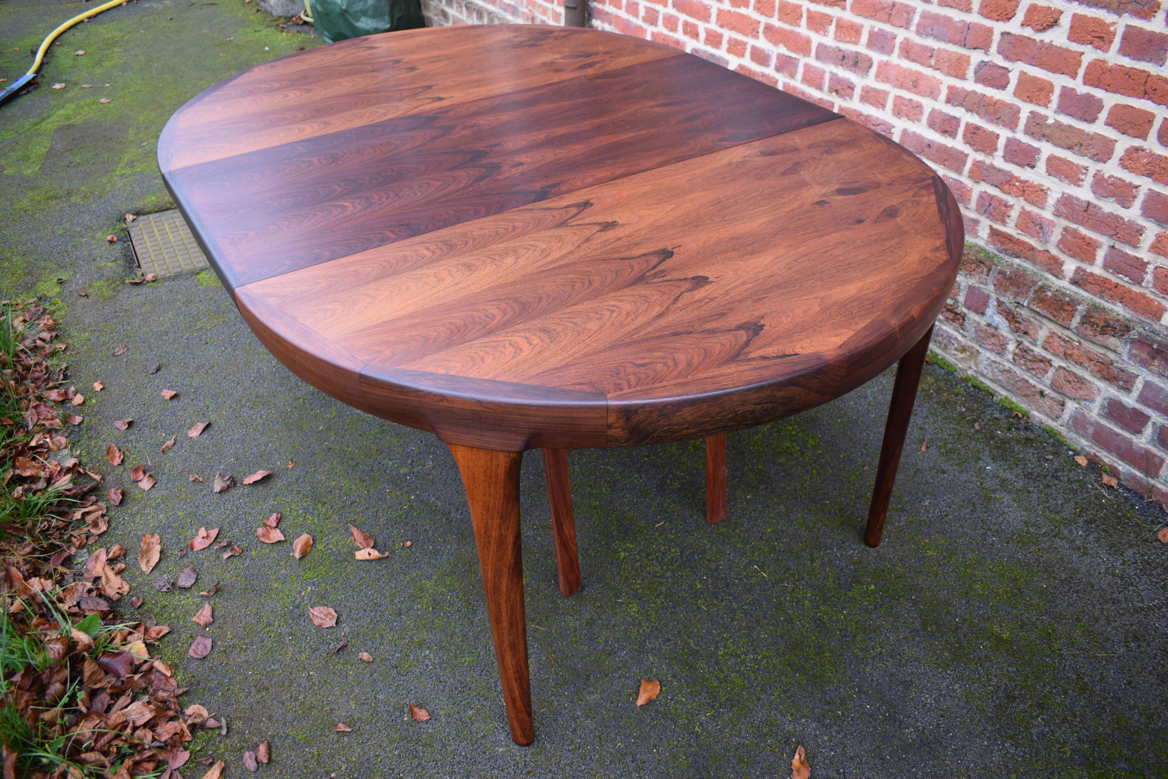 table danoise en palissandre