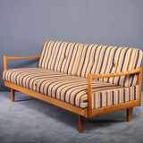 Oak wood butterfly daybed sofa 60s