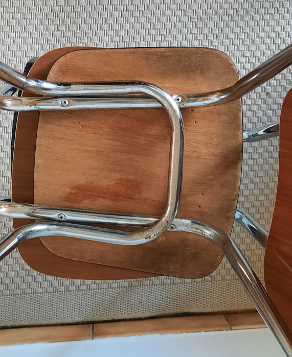 Lot de chaises formica