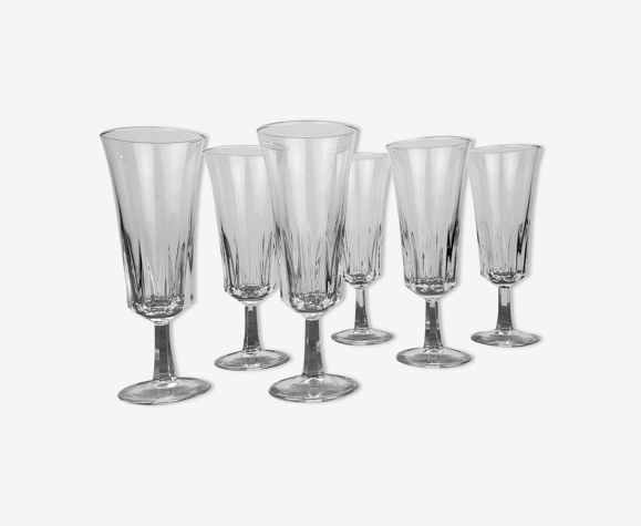6 flûtes à champagne