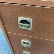 Mid-Century Scandinavian wooden chest of drawers 1960