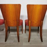 4 art deco dining chairs by Jindrich Halabala