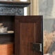 Blackened wood sideboard