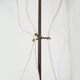 Glass and brass chandelier by Bruno Chiarini, 1950s