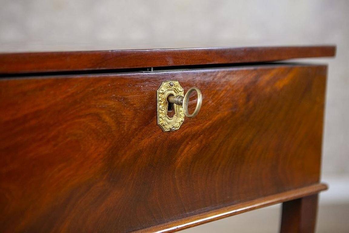 Antique Biedermeier Sewing Table, 1890s