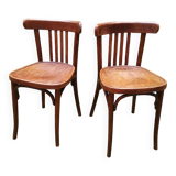Paire de chaises bistrot