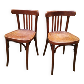Pair of bistro chairs