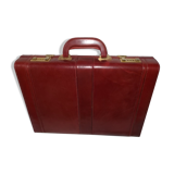 Leather briefcase-case