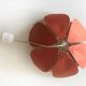 Flower hanging lamp years 70