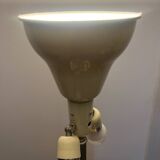Golden ceramic lamp from the 70s