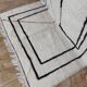 Handmade wool Berber rug 260 x 150 cm