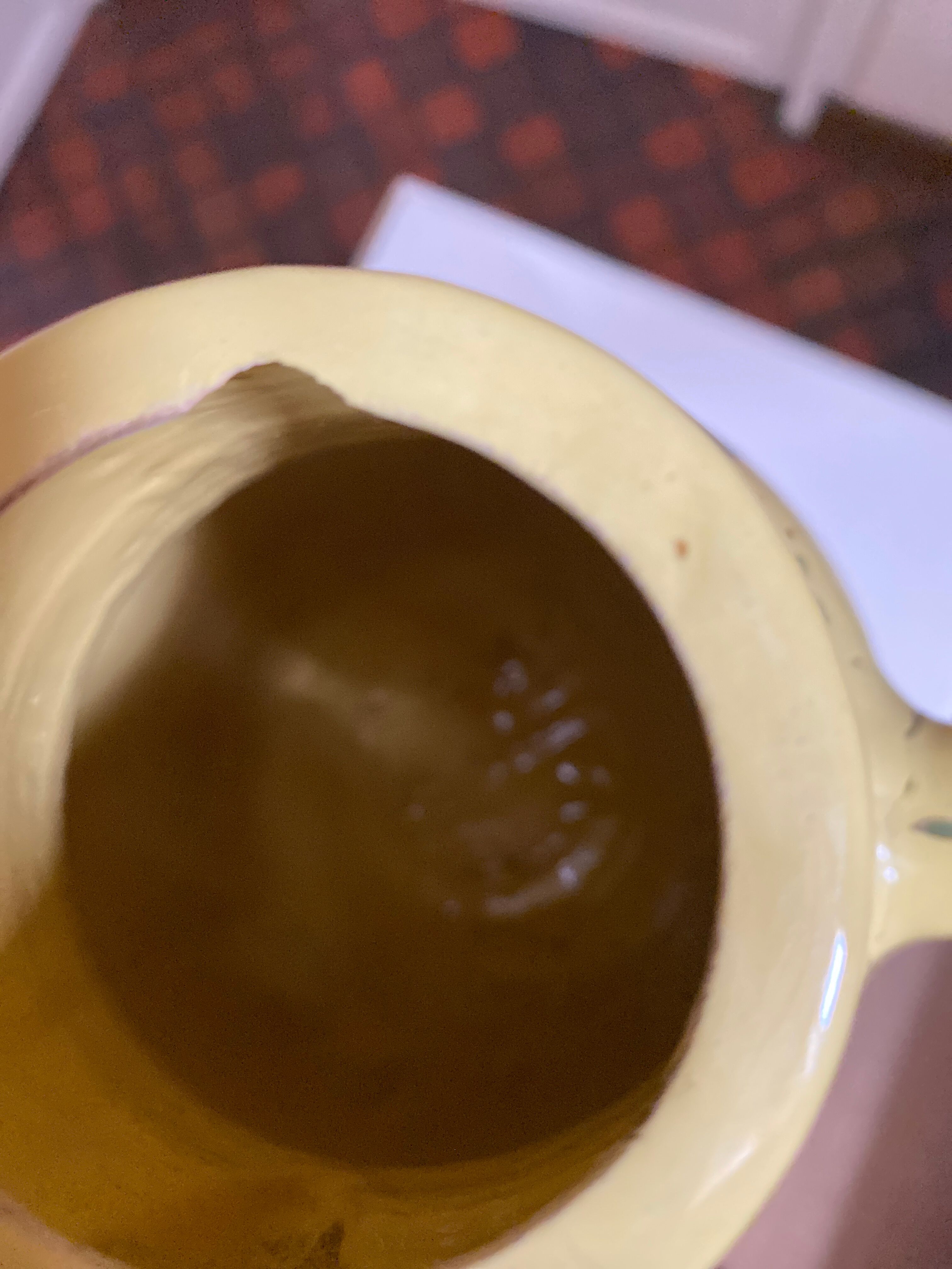 Porcelain chocolatière