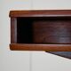 1950s Danish Teak Coffee Table with Drawers and Pull-Out Tray