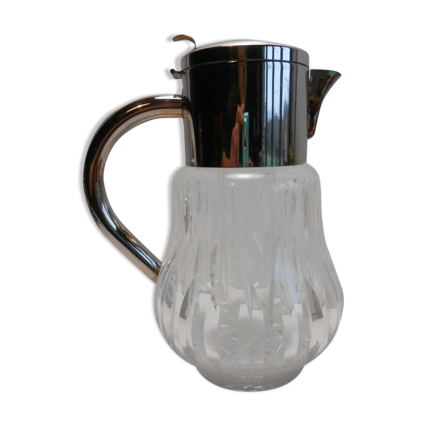 Carafe a vintage crystal orangeade