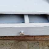 Wooden shelves with drawers