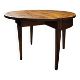 Table demi lune fin art deco années 1930