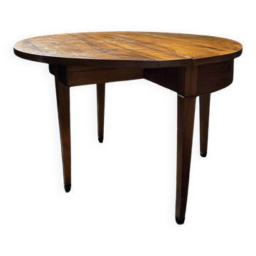 Half-moon table, Art Deco style, 1930s.