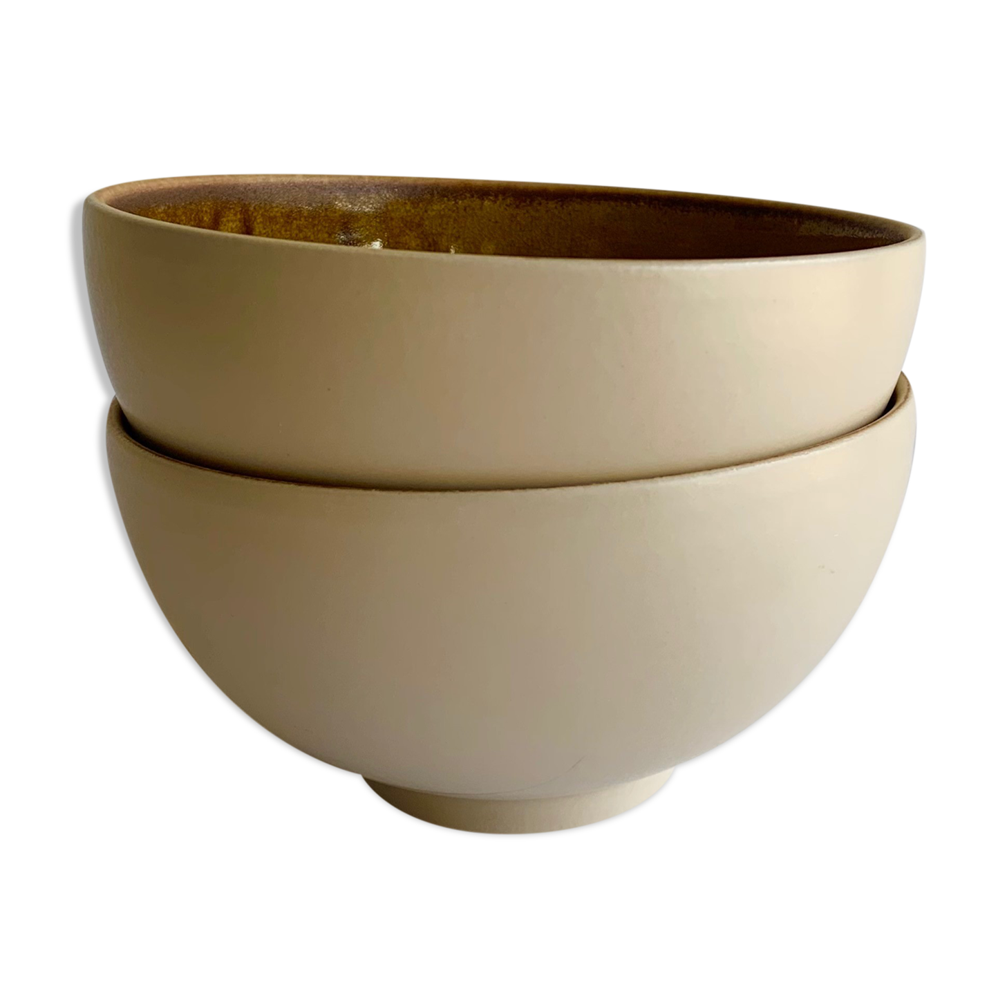 Jars Tourron Caramel Bowls / Nature