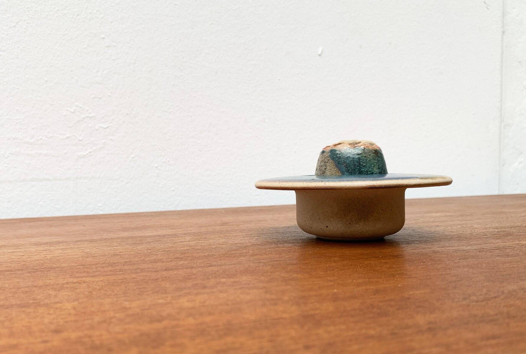 Postmodern vintage ceramic flower vase, 1980s