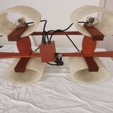 Pair of vintage Scandinavian pendant lights
