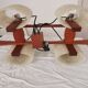 Pair of vintage Scandinavian pendant lights