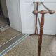 Wooden towel rack