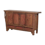 Ancien buffet rouge de la dynastie Qing (vers 1900) #12