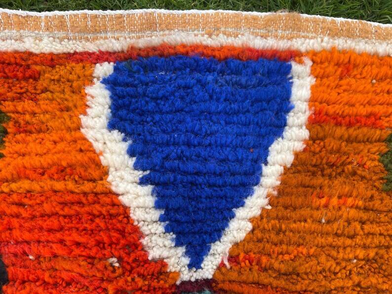 Handmade Moroccan rug 250cm x 100cm