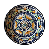 Assiette sur pieds vintage