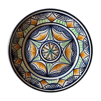 Vintage footed plate