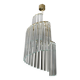 Pia Guidetti Crippa Mid-Century Modern Italian Murano Chandelier for Lumi