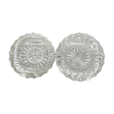 Cendriers vintage en verre