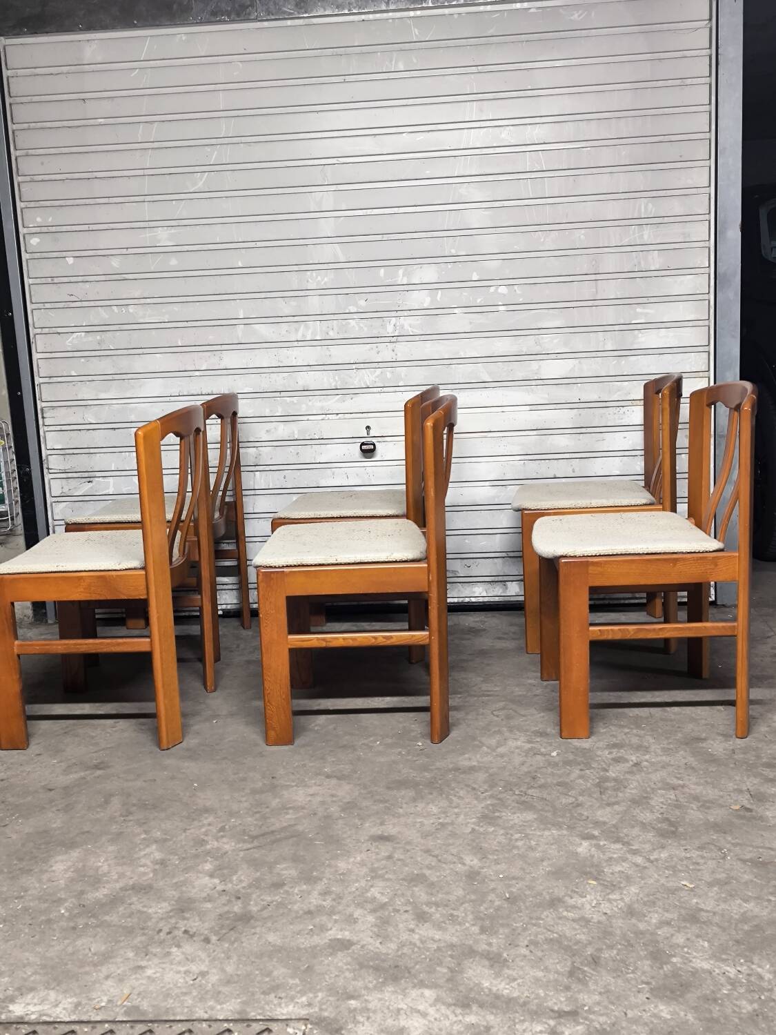 Vintage Baumann elm chairs
