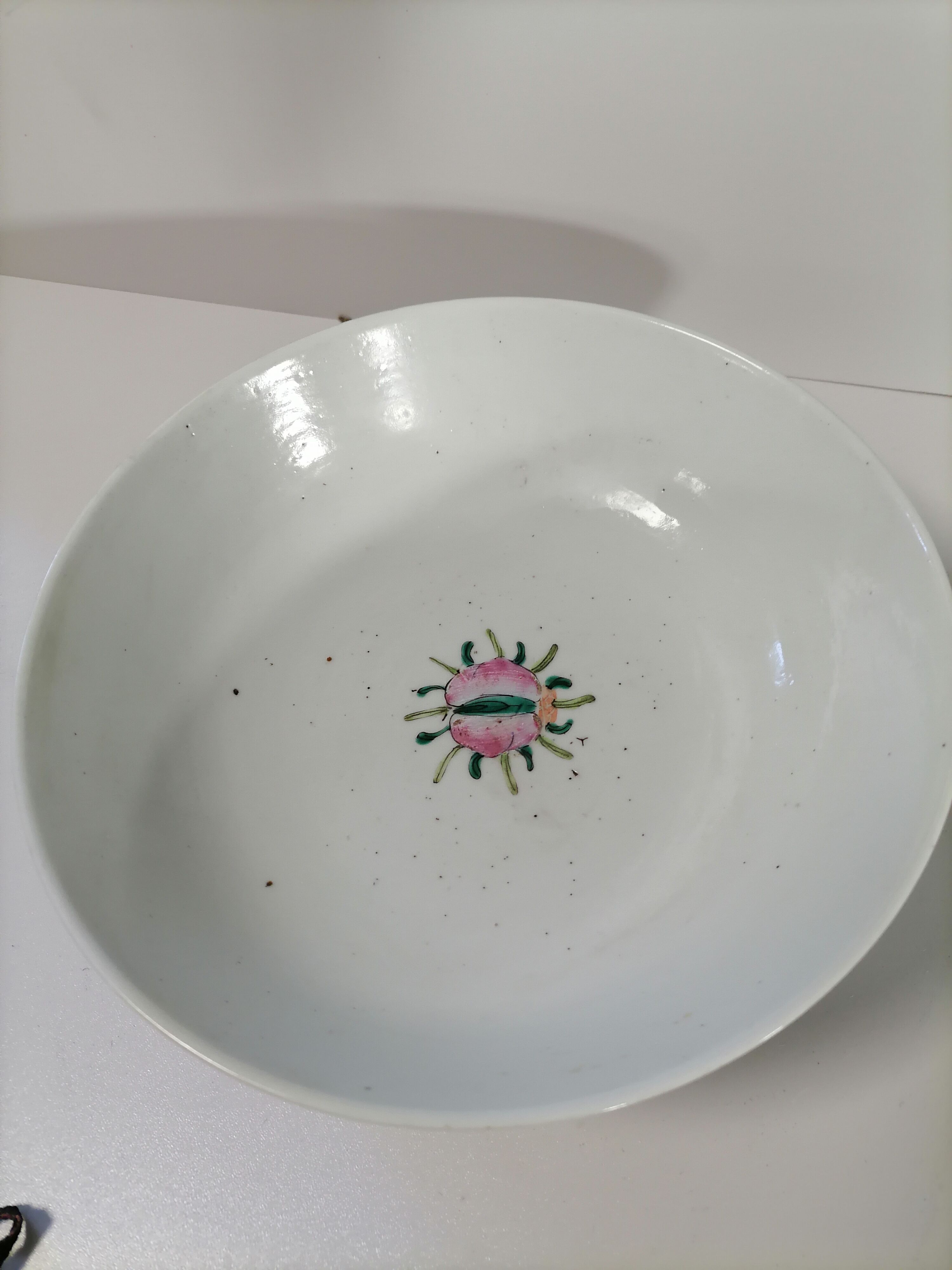 Assiette creuse asiatique
