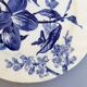 Plum plate in earthenware from Creil Montereau B. Former MC Co.