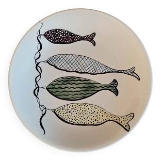 Assiette poisson gien