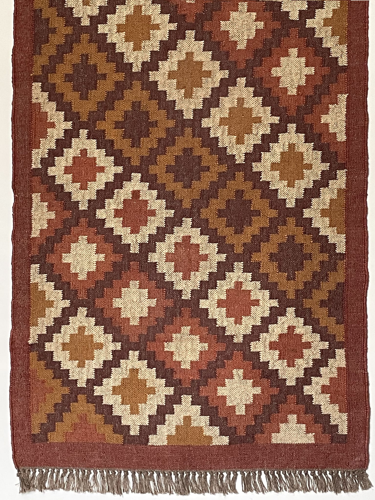 3 x 5, Handmade Jute-Wool Kilim Rug, Kilim Carpet, 90x150Cm