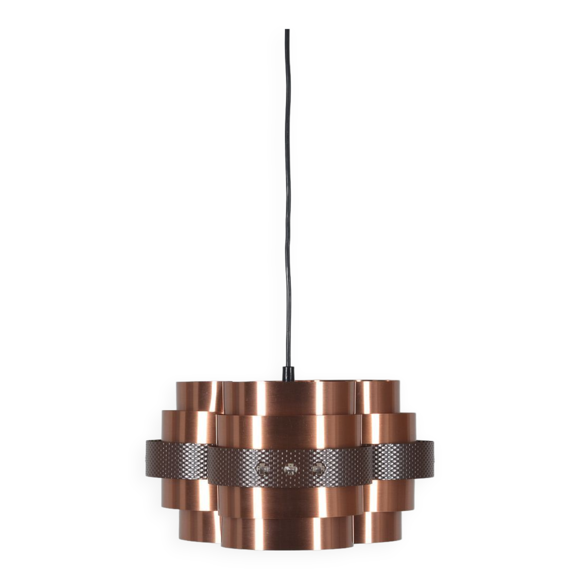 Danish hanging lamp P65 designed by Werner Schou for Coronell, 1970s