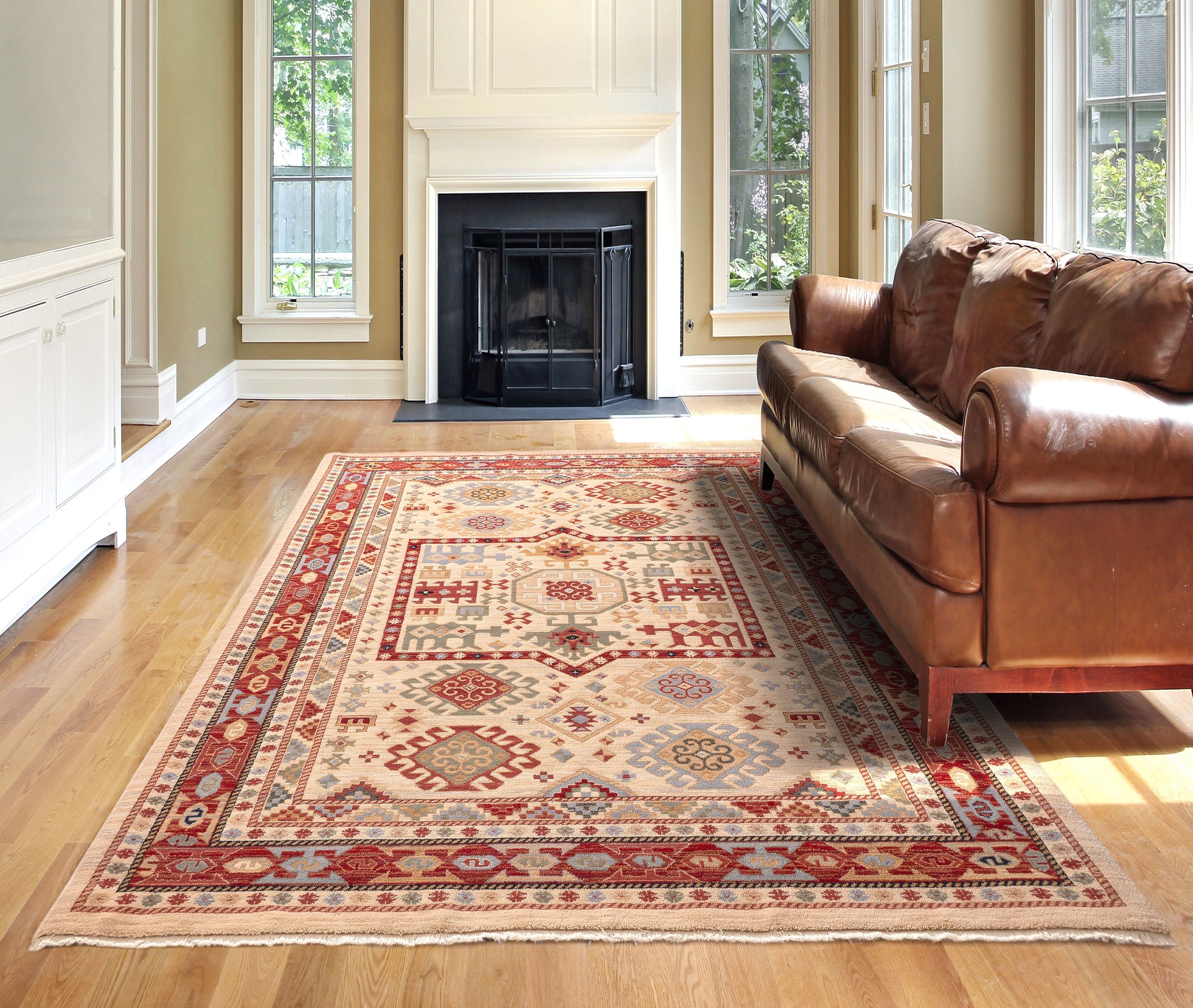 ETTI 2x3m beige ethnic carpet