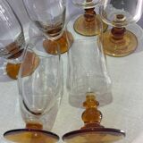 Set of 6 vintage champagne flutes