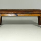 Leather Gym Bench, 1950s