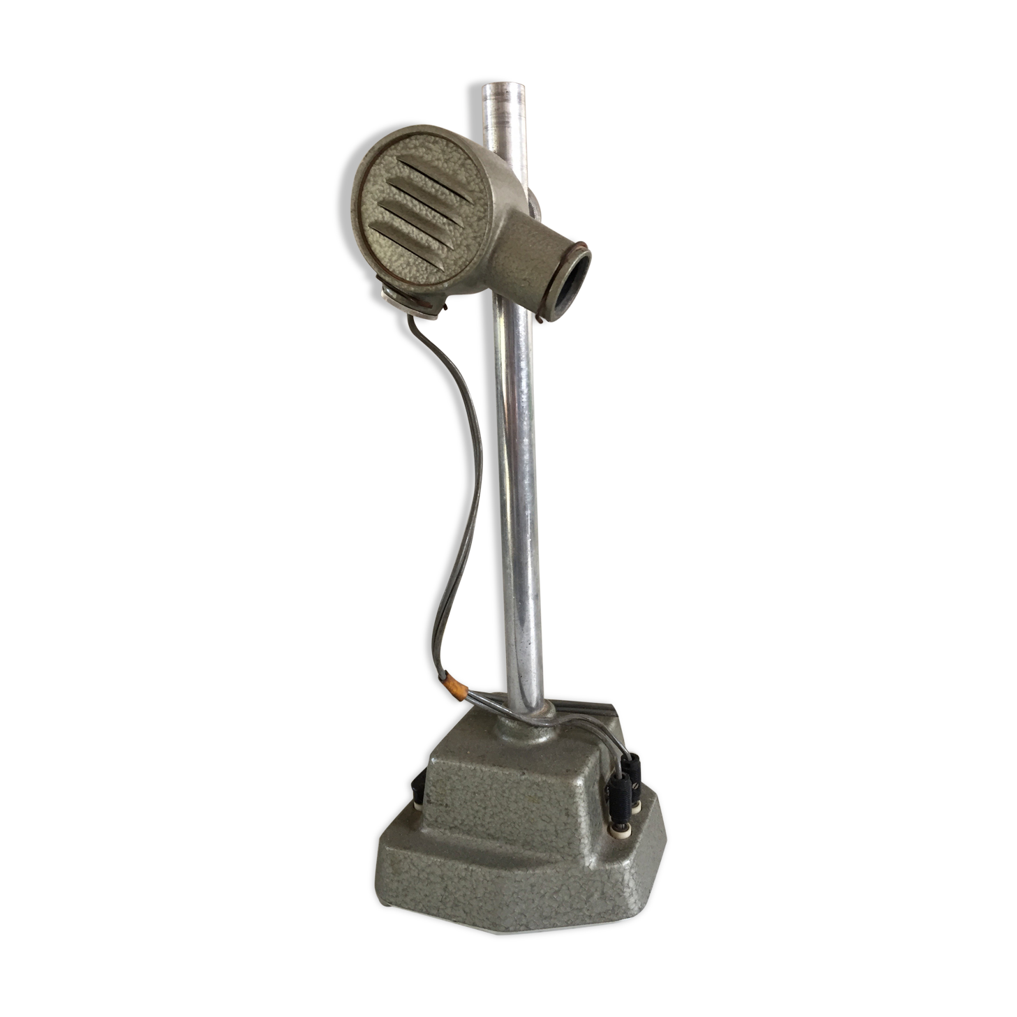 Desk Lamp/E-reader/Hammered Metal/Indus Design/1950-60