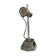 Desk Lamp/E-reader/Hammered Metal/Indus Design/1950-60