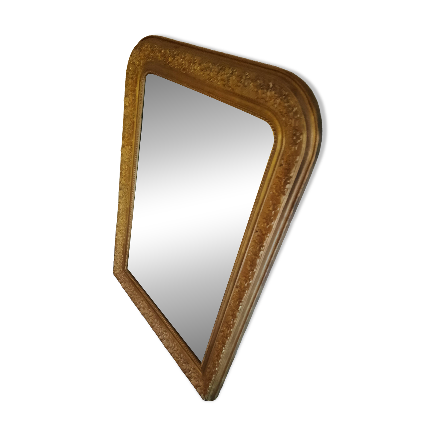 Large golden Louis Philippe mirror
