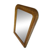 Large golden Louis Philippe mirror