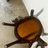 Children's turned wooden chair