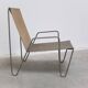 Early 'Bachelor' chair with ottoman by Verner Panton for Fritz Hansen, 1950s